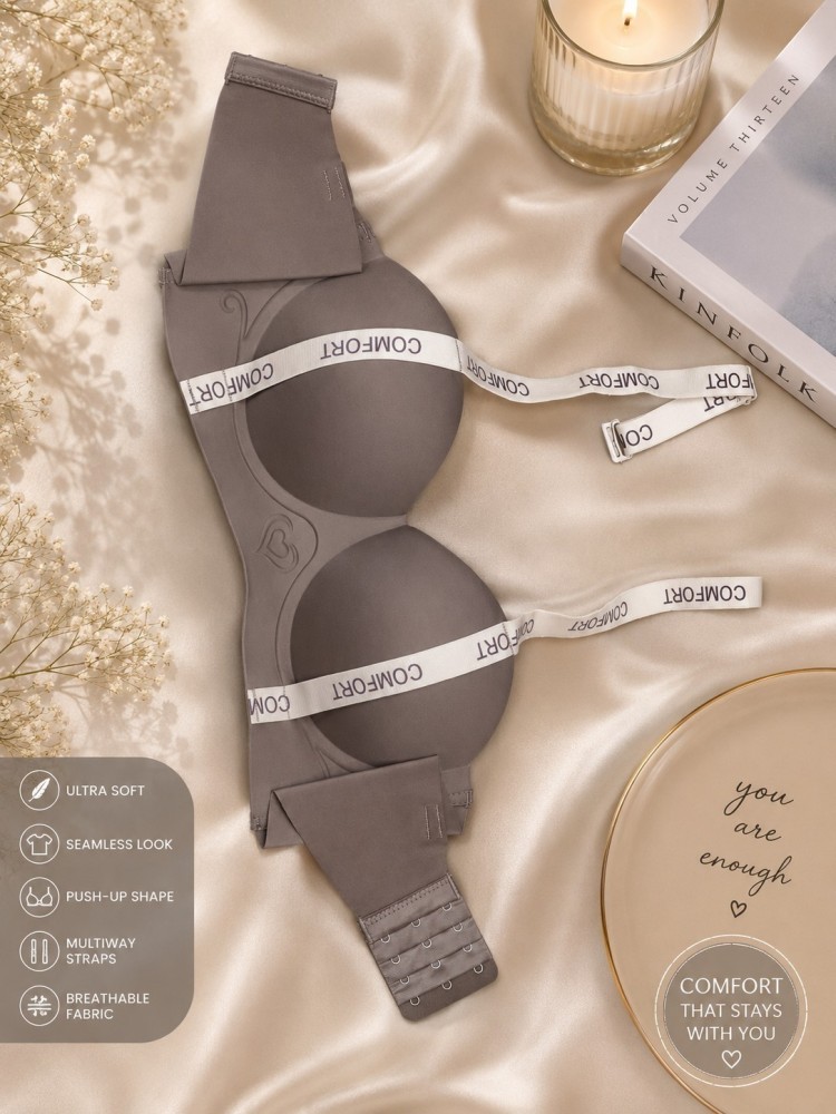 ComfortFit Seamless Push-Up Bra (Multiway Strap)